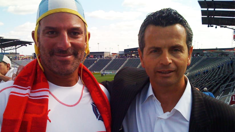 Andy with Klopas