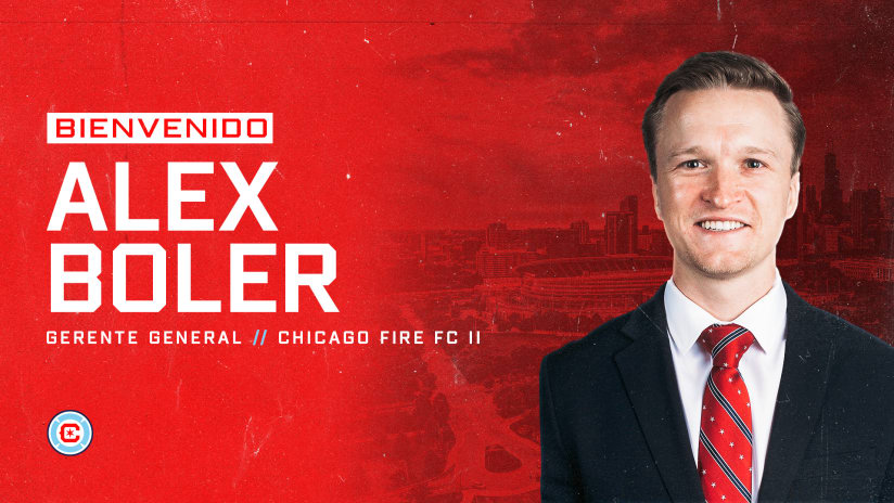 Alex Boler Promovido a Gerente General de Chicago Fire FC II 