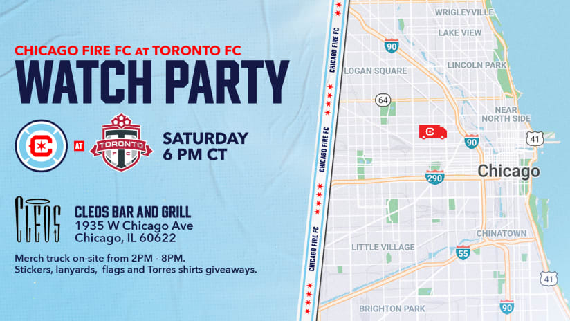 Here's where we're watching #TORvCHI from this Saturday