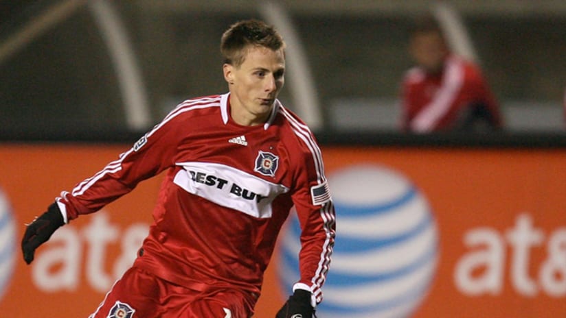 Chris Rolfe was selected in the third round of the 2005 SuperDraft