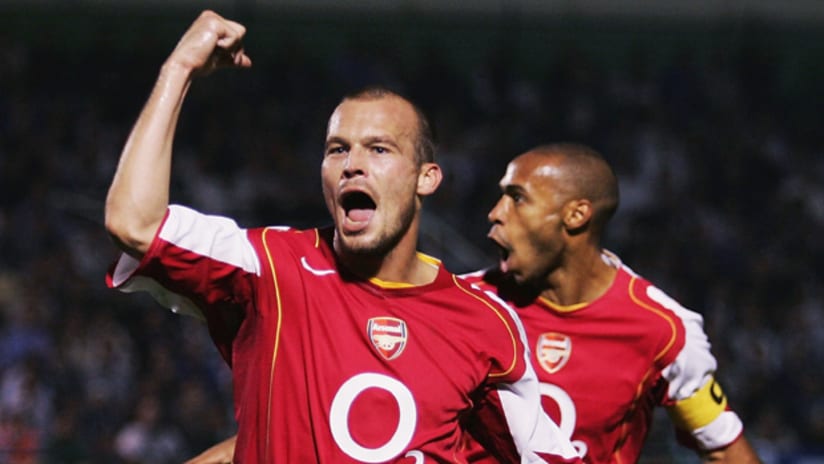 Freddie Ljungberg and Thierry Henry won plenty of games together at Arsenal.