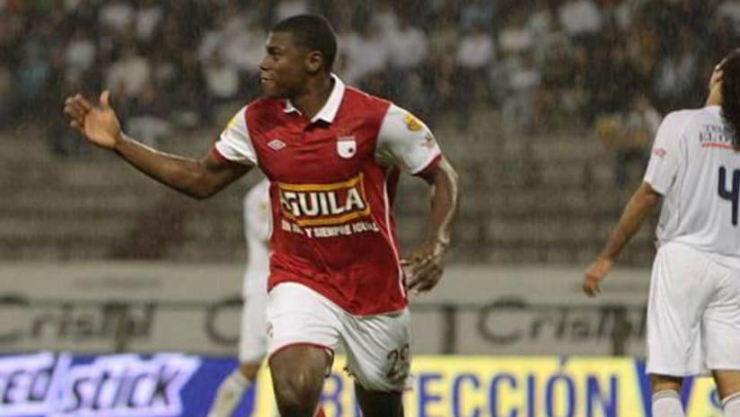 Cristian Nazarit comes to the club from Colombian Primera A side Independiente Santa Fe