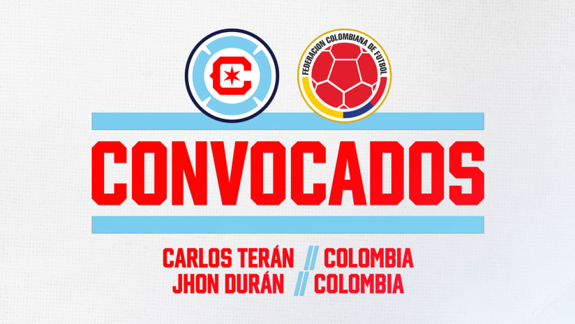 El Delantero del Chicago Fire FC Jhon Durán y el Defensa Carlos Terán Son Convocados a la Selección de Colombia
