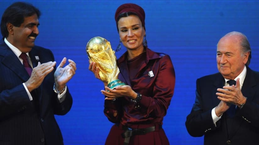 Qatar was awarded the 2022 World Cup