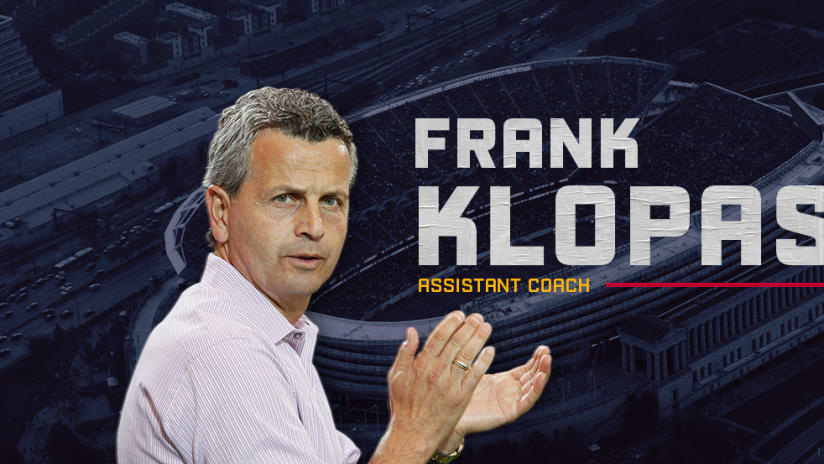 frank klopas welcome graphic
