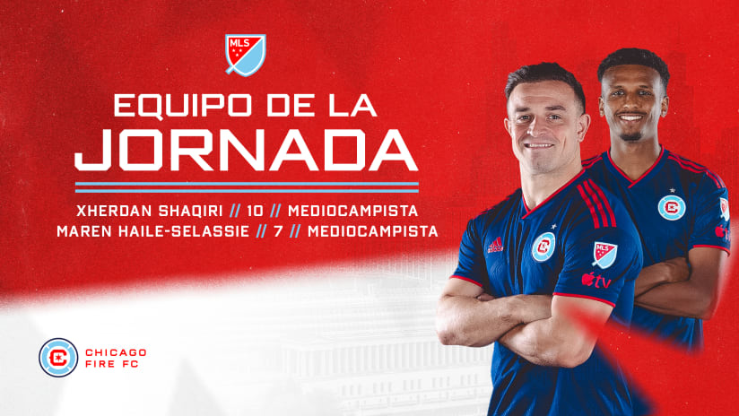 Xherdan Shaqiri es Seleccionado para el Equipo de la Jornada de la MLS para la Jornada 25