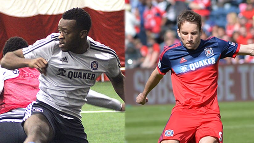 Chicago technical director Frank Klopas revealed the Fire has signed two unnamed strikers.