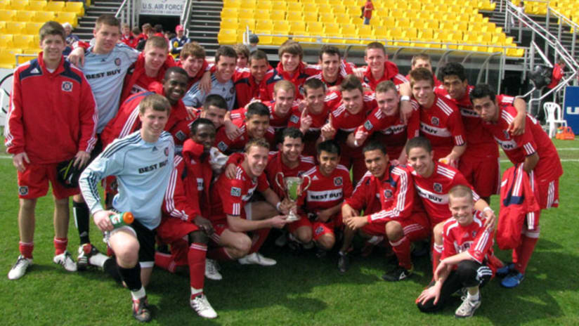 Chicago Fire U-18s claimed the 2011 Charleston Challenge Academy Cup.