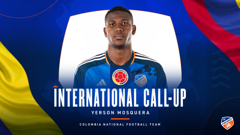 Yerson Mosquera called up to Colombian National Team