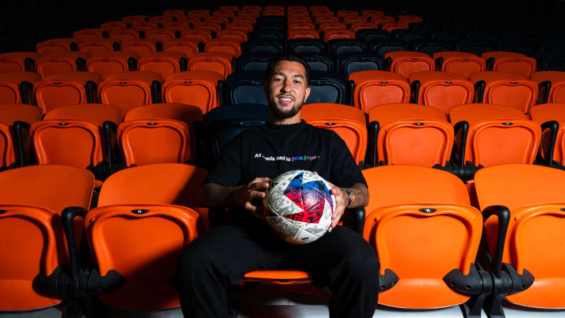 Luciano Acosta has found a home in Cincinnati, and has grown his family to include it