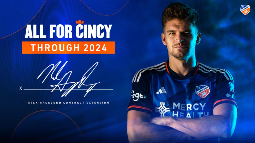 FC Cincinnati sign Nick Hagglund to a contract extension