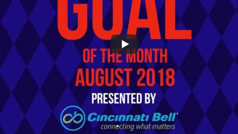 Cincinnati Bell Goal of the Month for August