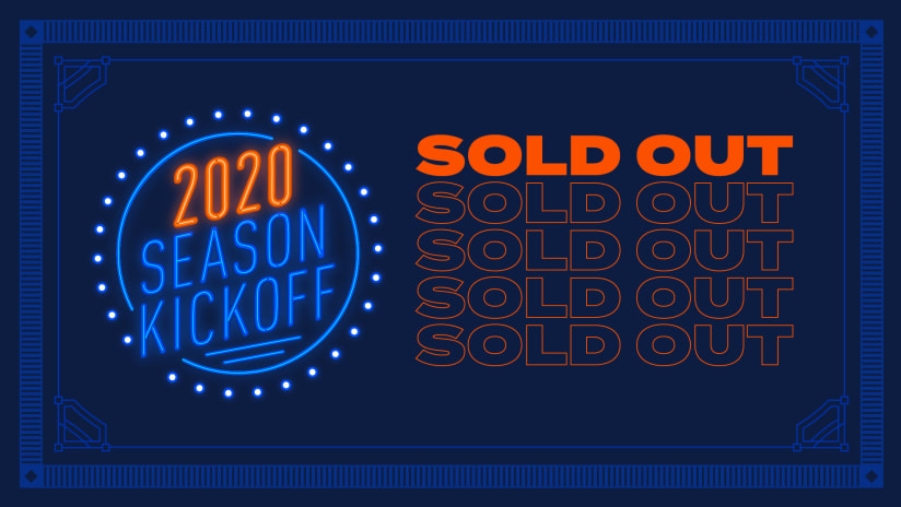 Kickoff event Sold out