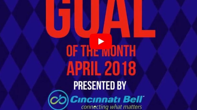 Cincinnati Bell Goal of the Month for April