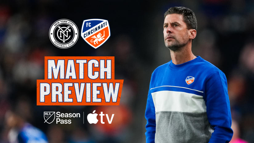 PREVIEW | FC Cincinnati travel to Yankee Stadium to face New York City FC in midweek matchup