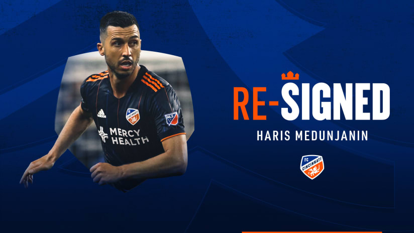 FC Cincinnati re-sign midfielder Haris Medunjanin
