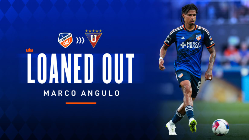 FC Cincinnati loan midfielder Marco Angulo to LDU Quito