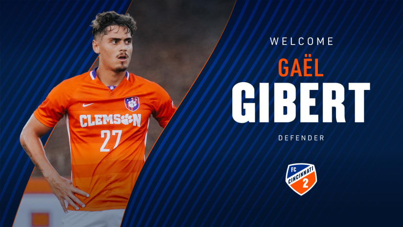 FC Cincinnati 2 sign defender Gaël Gibert to MLS NEXT Pro contract