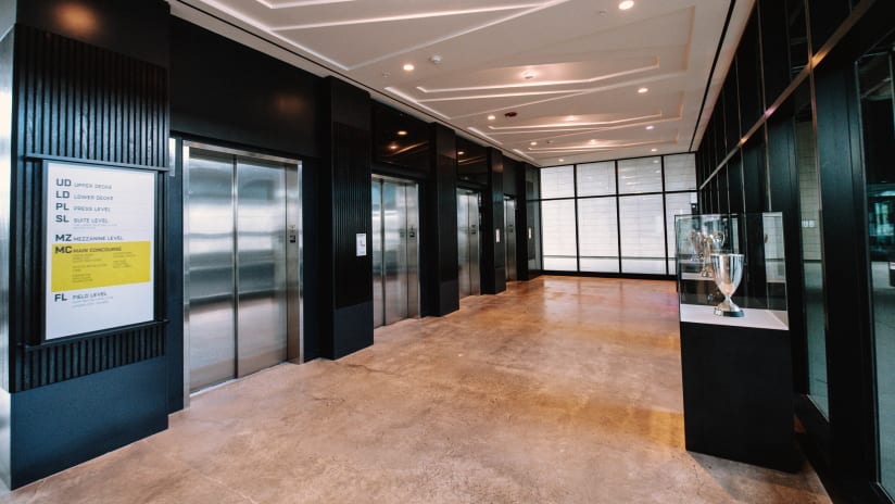 West Lobby Premium Entrance Elevators