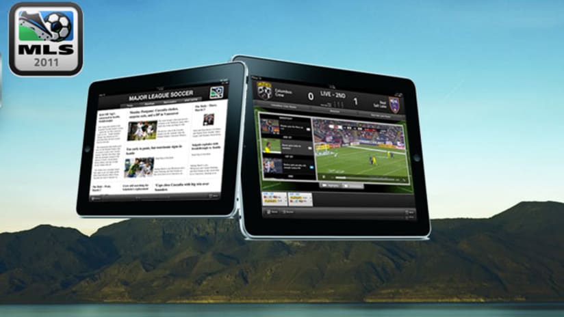 MLS iPad and iPhone apps