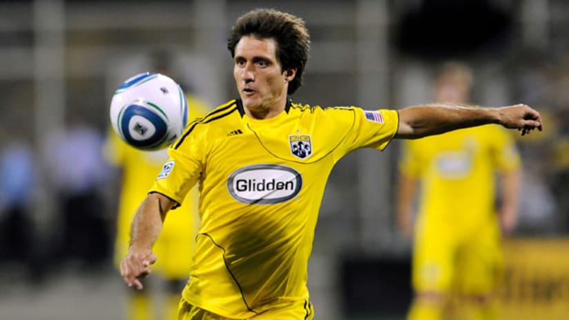 The Crew's Guillermo Barros Schelotto is doing the little things right for the Crew in 2010.
