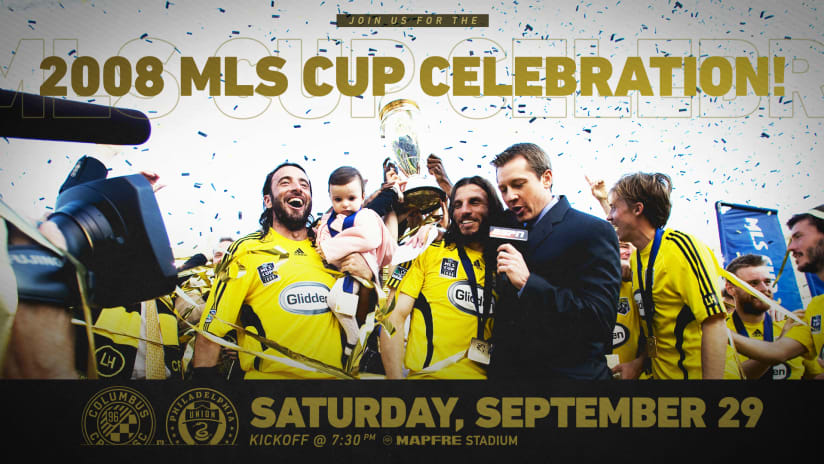 2008 MLS Cup Celebration - 8.31.2018