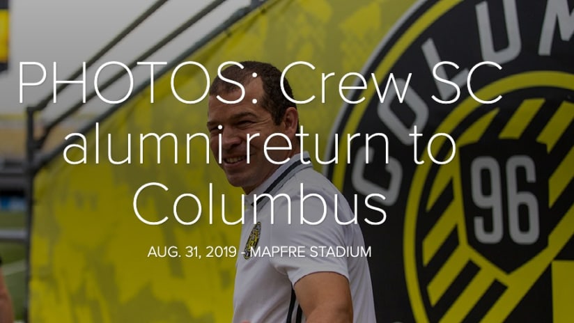 PHOTOS: Black & Gold alumni return to Columbus - PHOTOS: Crew SC alumni return to Columbus