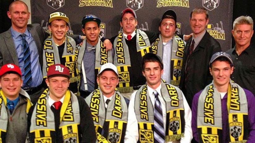 Crew Soccer Academy Signing Day