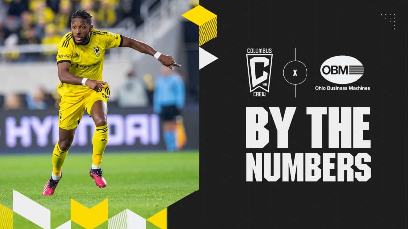 By The Numbers pres. by Ohio Business Machines | Crew face D.C. United at Audi Field