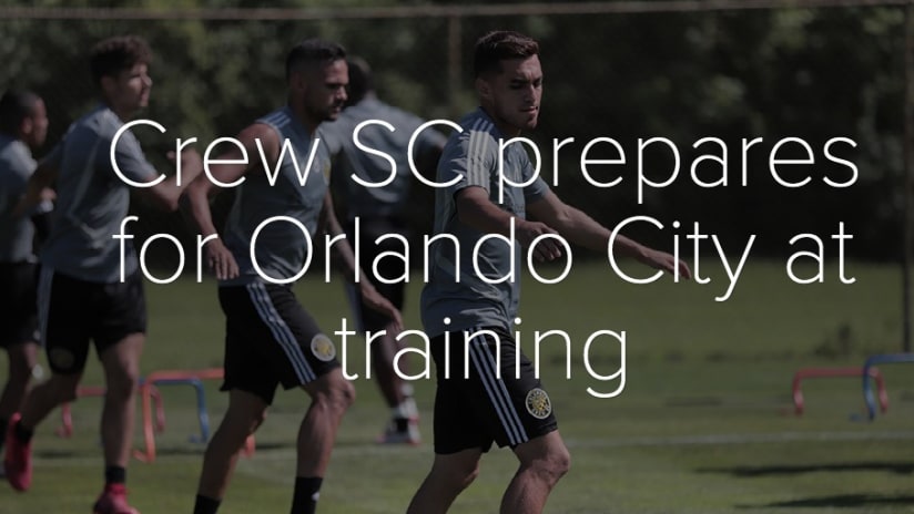 PHOTOS: Crew SC prepares for Orlando City SC at training - Crew SC prepares for Orlando City at training