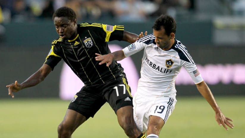 Bruce Arena and his Galaxy staff opted to not select a striker at the SuperDraft.