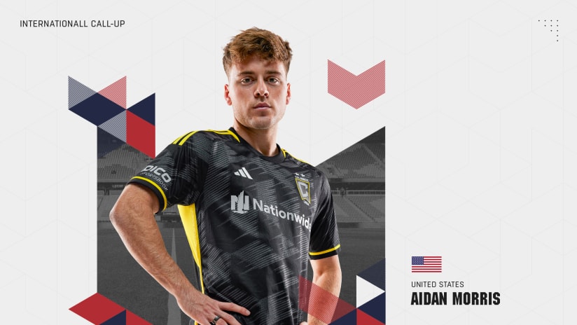 Columbus Crew Homegrown Midfielder Aidan Morris Selected to U.S. Men’s National Team Roster For Match Against Continental Rivals Mexico 