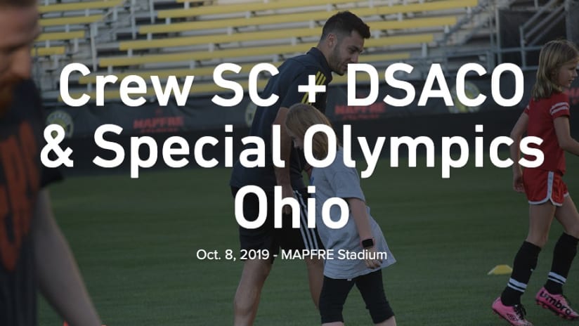Give Forward: Crew SC with Down Syndrome Association of Central Ohio & Special Olympics Ohio - Crew SC + DSACO &amp; Special Olympics Ohio