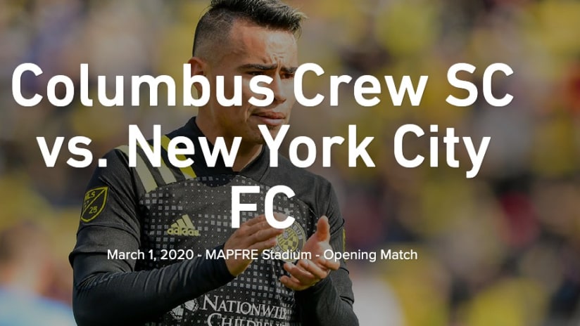 PHOTOS | Black & Gold shine in Opening Match - Columbus Crew SC vs. New York City FC