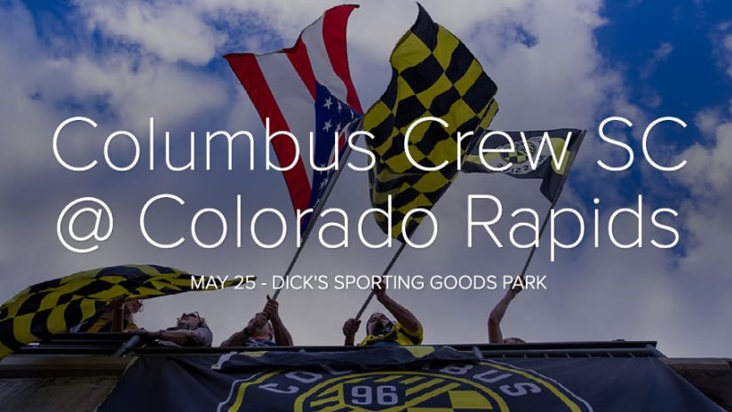PHOTOS: Columbus Crew SC at Colorado Rapids - May 25, 2019 - Columbus Crew SC @ Colorado Rapids
