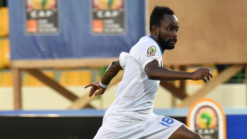 Cedrick Mabwati AFCON DR Congo vs. Guinea 7-7-15