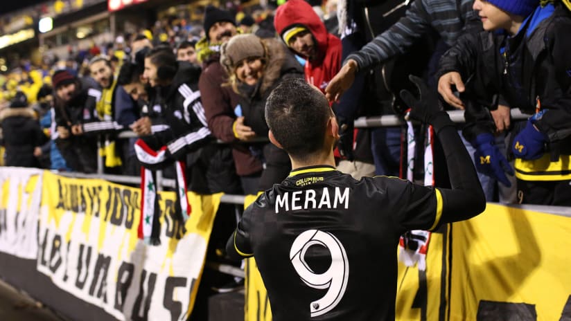Justin Meram Supporters CLBvNY