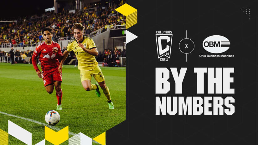 By The Numbers pres. by Ohio Business Machines | Crew faces Red Bulls on Saturday 