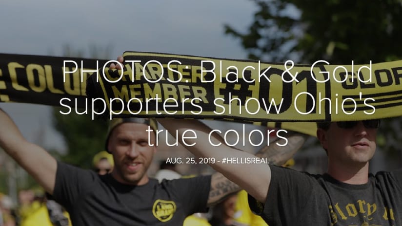 PHOTOS: Black & Gold supporters show Ohio's true colors - PHOTOS: Black & Gold supporters show Ohio's true colors