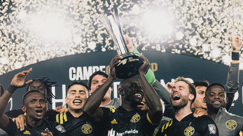 CHAMPIONS AGAIN | Watch Crew players lift the Campeones Cup trophy