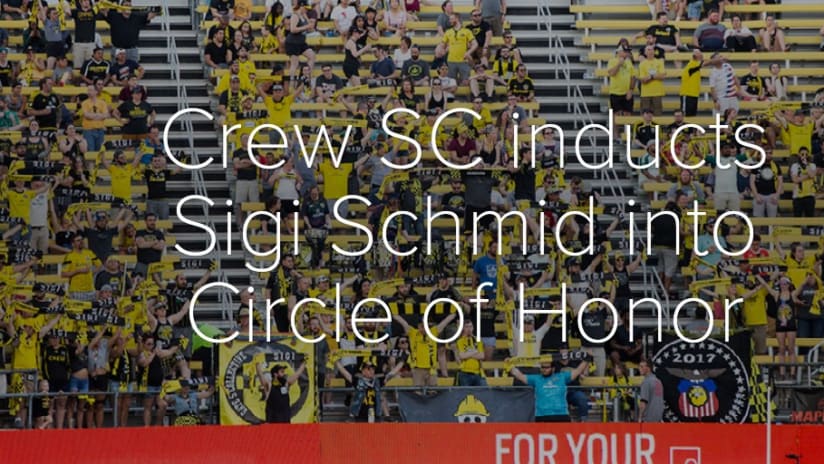 PHOTOS: Sigi Schmid becomes third Circle of Honor inductee - Crew SC inducts Sigi Schmid into Circle of Honor