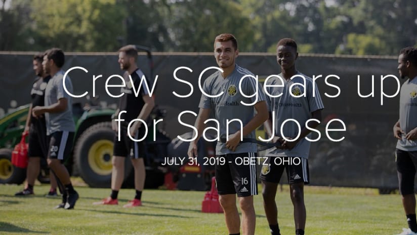 PHOTOS: Crew SC gears up for San Jose - Crew SC gears up for San Jose