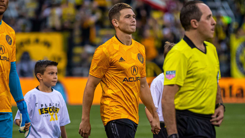 Wil Trapp - Pre-match top - Kick Childhood Cancer - 8.31.19