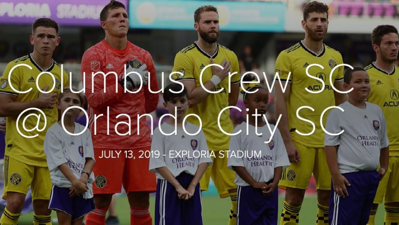 PHOTOS: Columbus Crew SC at Orlando City SC - July 13, 2019 - Columbus Crew SC @ Orlando City SC