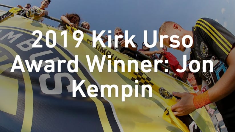 PHOTOS: Kempin named 2019 Kirk Urso Award winner - 2019 Kirk Urso Award Winner: Jon Kempin