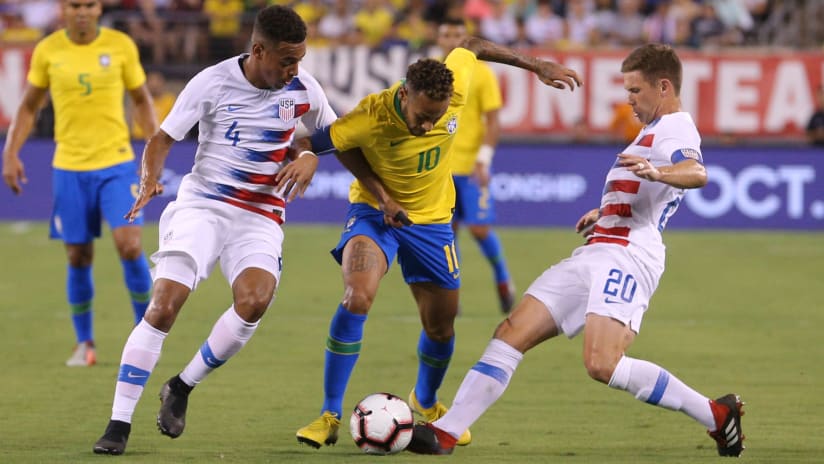 Wil Trapp and Neymar - 9.7.18