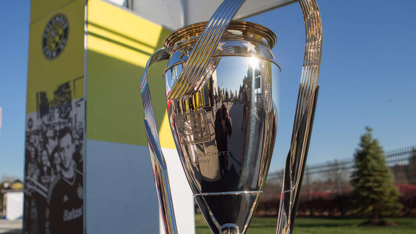 MLS Cup on plaza