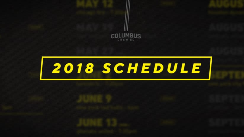 columbus crew schedule 2022