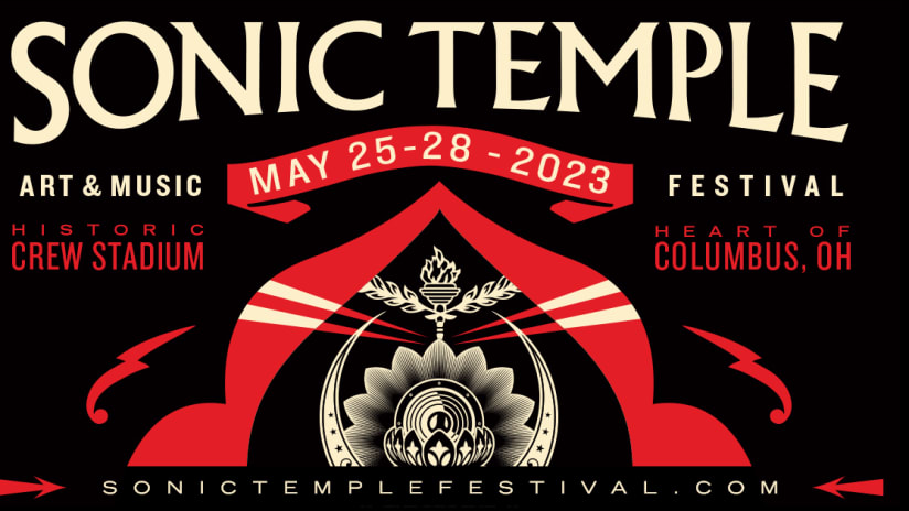 Sonic Temple Art & Music Festival Will ReturnTo Columbus, OH at the Historic Crew Stadium for Four Days Memorial Day Weekend, May 25, 26, 27 & 28, 2023