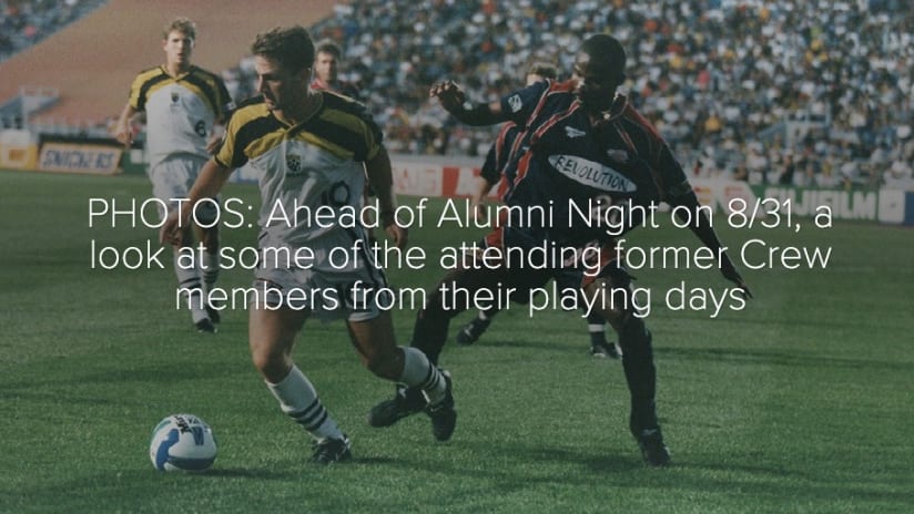 PHOTOS: Former Crew players back in the day ahead of Alumni Night - PHOTOS: Ahead of Alumni Night on 8/31, a look at some of the attending former Crew members from their playing days